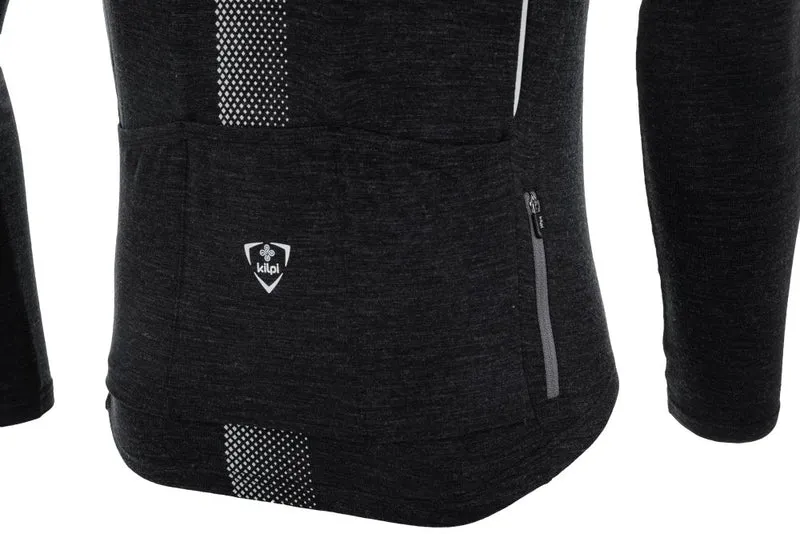 Herren-Radtrikot aus Merinowolle Kilpi SONET-M