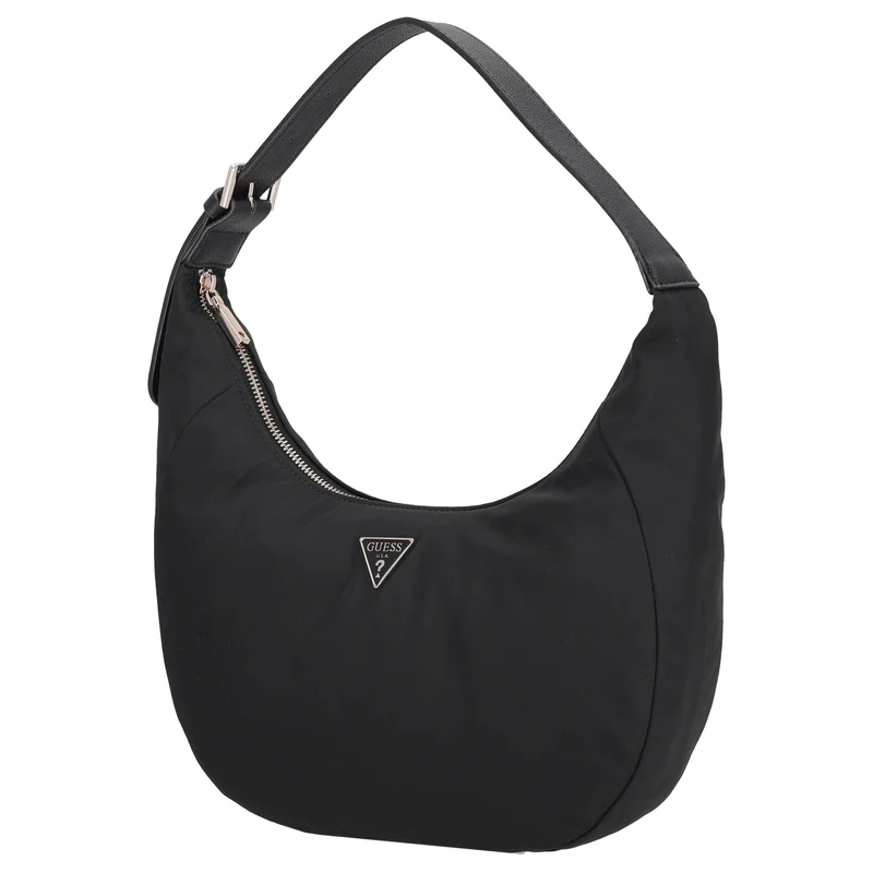 Guess Eco Gemma Hobo - Bolso de hombro 31 cm (black)