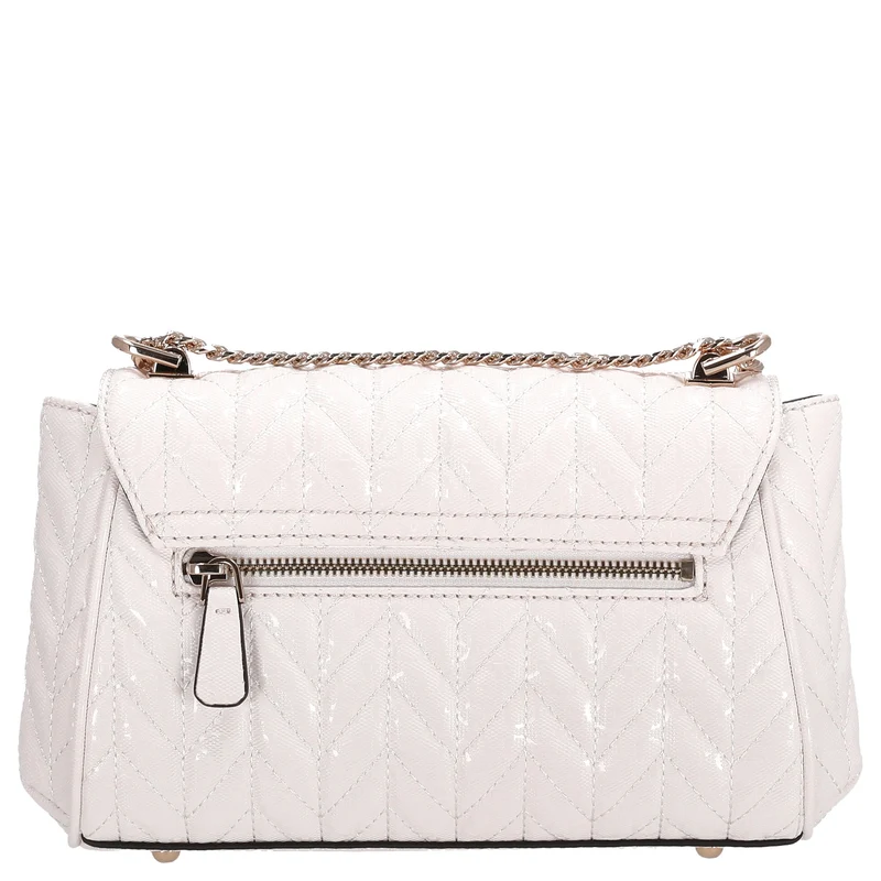 Guess Stacey - Bolso bandolera 25 cm (off white)