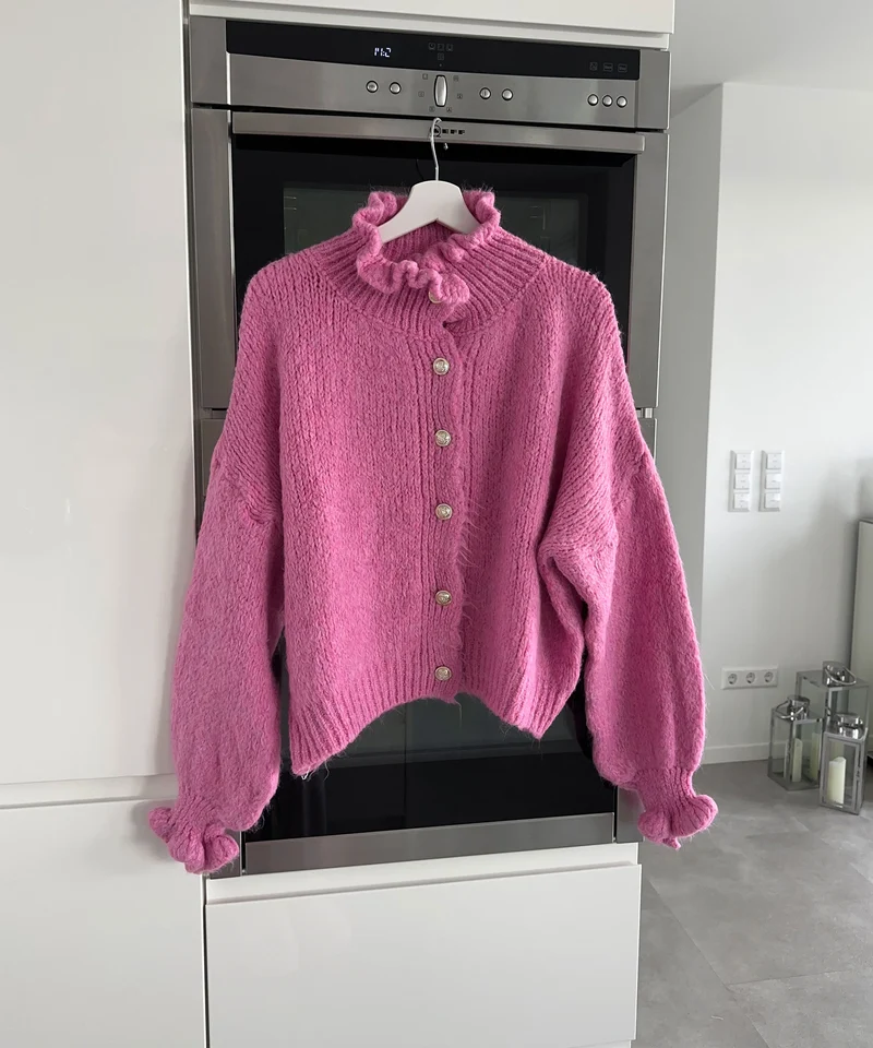 Cardigan Milena Fuchsia Pink