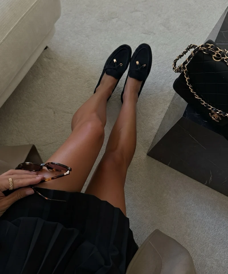 Loafers Classy Schwarz
