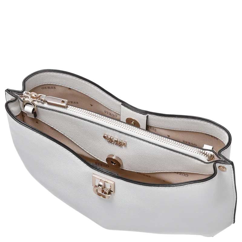 Guess Bianca - Bolso de hombro 28 cm (white)