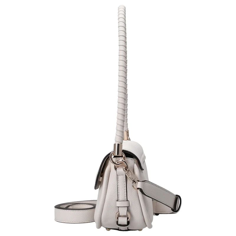Guess Danya Flap - Bolso de hombro 25 cm (offwhite)