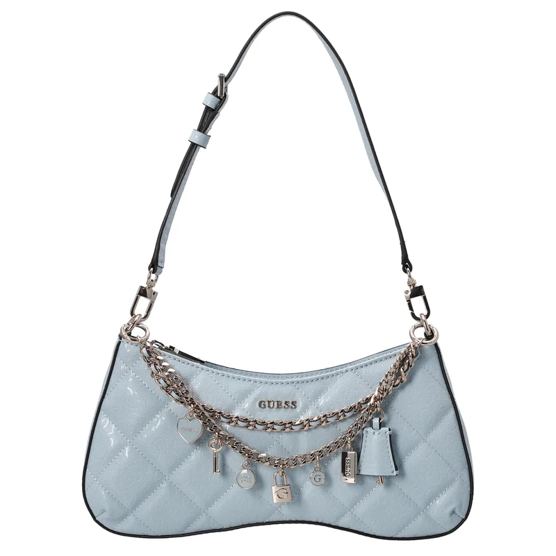 Guess Libby - Bolso de hombro 30 cm (aqua)