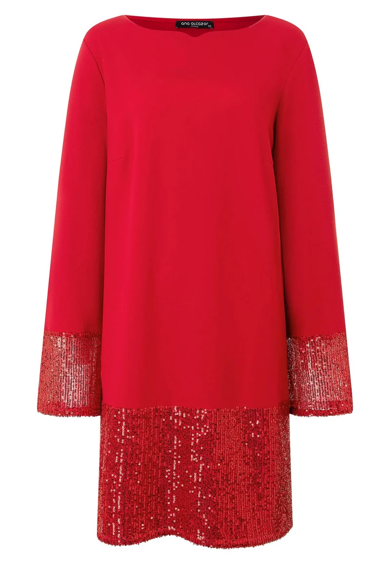 Pailletten Mix Kleid Magosa