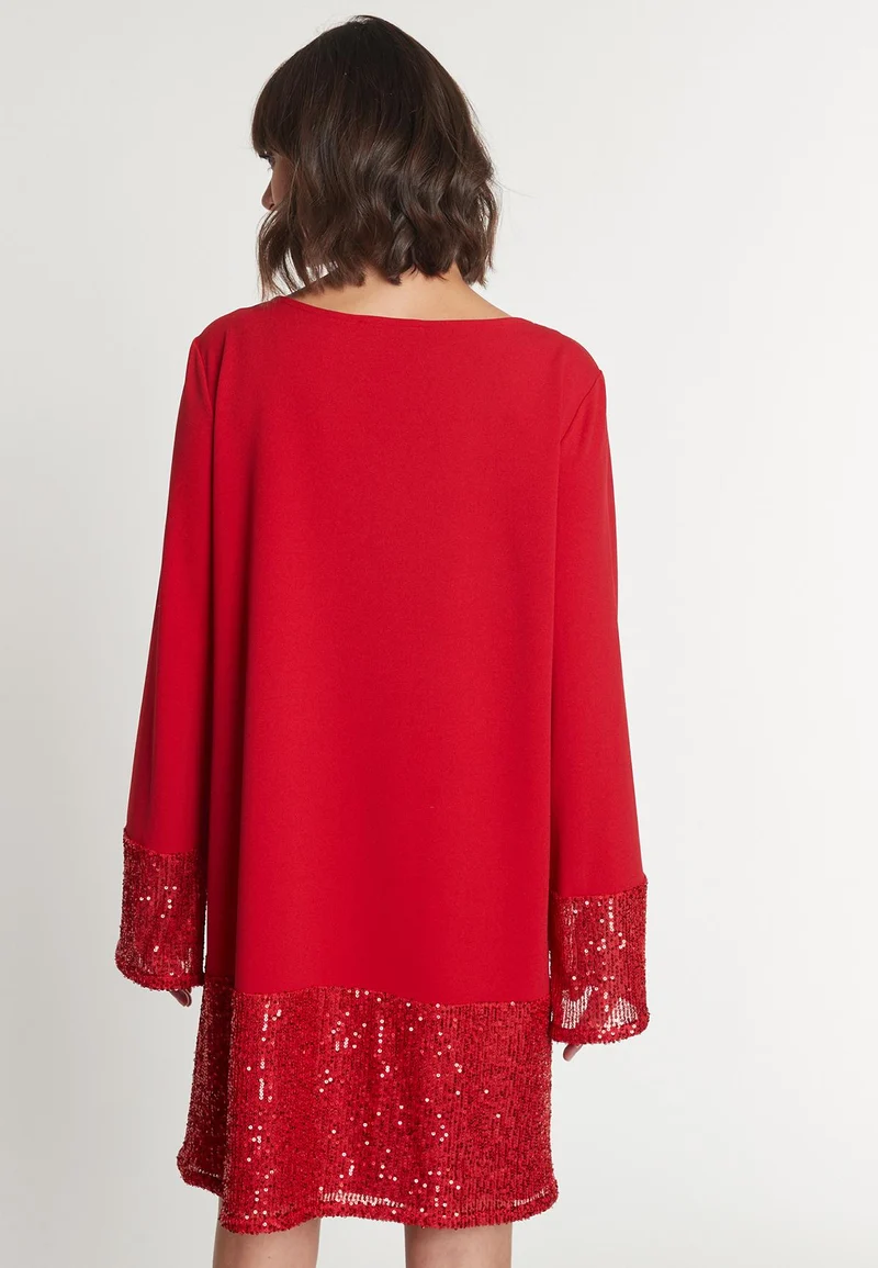 Pailletten Mix Kleid Magosa