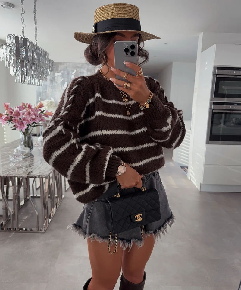 Pullover Omnya Dunkelbraun