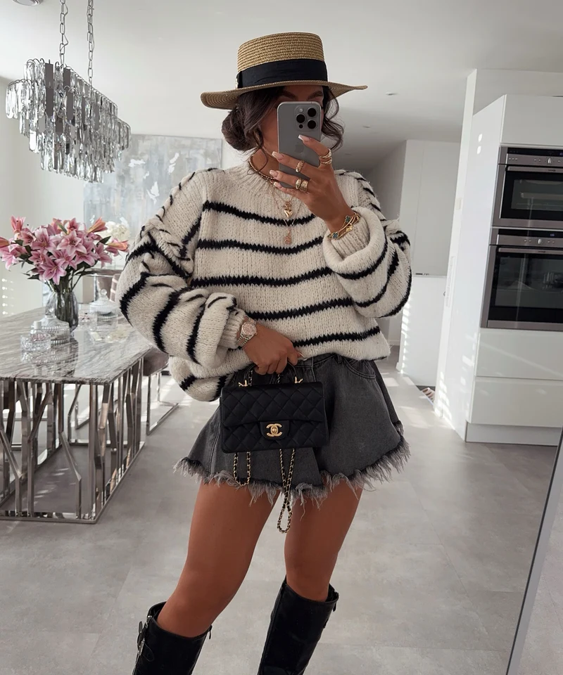 Pullover Omnya Beige