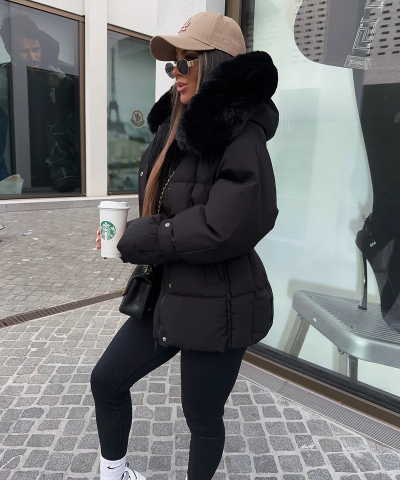 Winterjacke Nia Schwarz