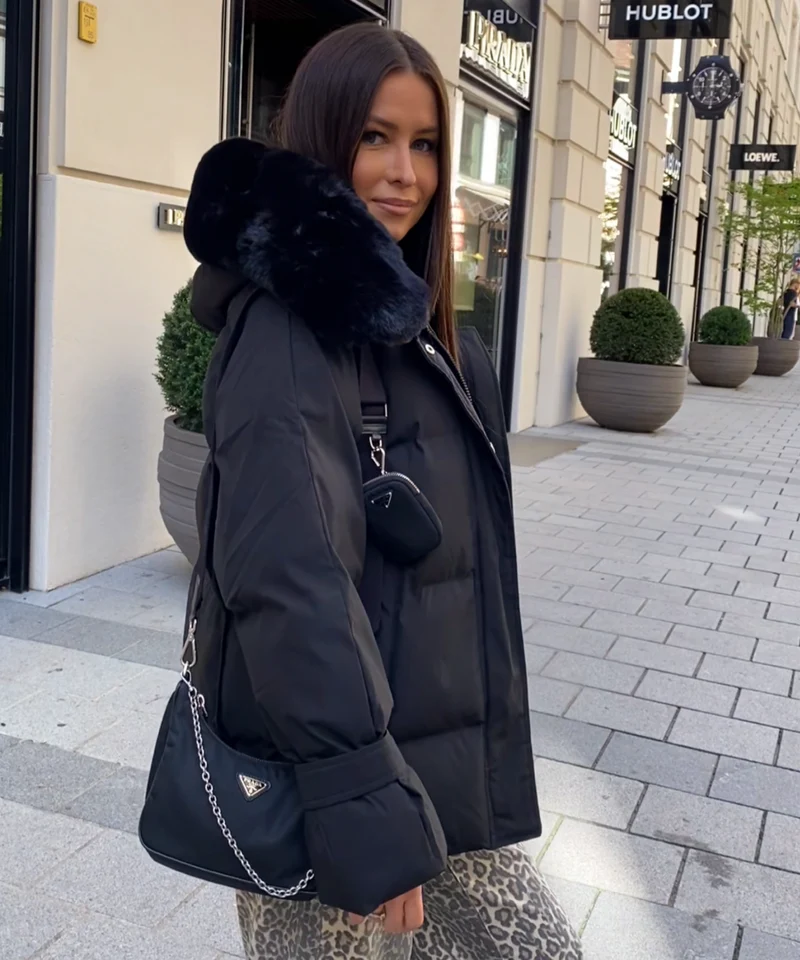 Winterjacke Nia Schwarz