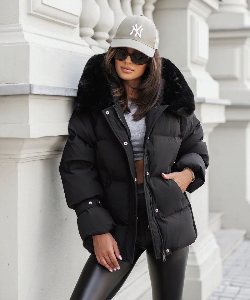 Winterjacke Nia Schwarz