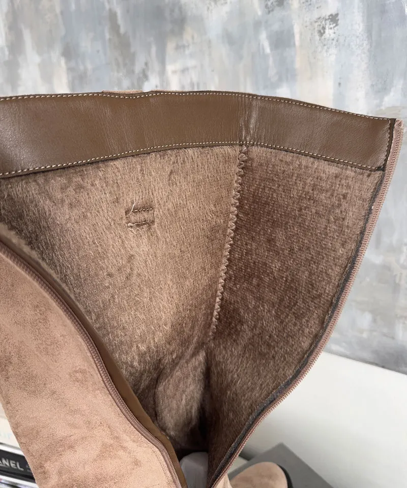 Stiefel Mena Beige