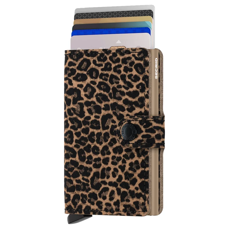 Secrid Miniwallet Leo - Cartera 6cc 10.2 cm RFID (beige)