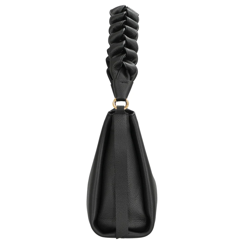 Coccinelle Boheme Grana Double - Bolso de mano S 30 cm (noir/cognac)