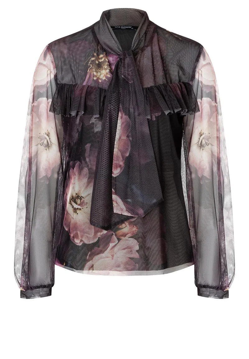Krawattenbluse Azina