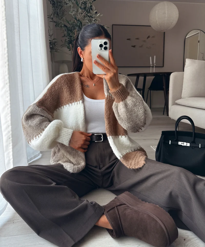 Cardigan Milu Beige