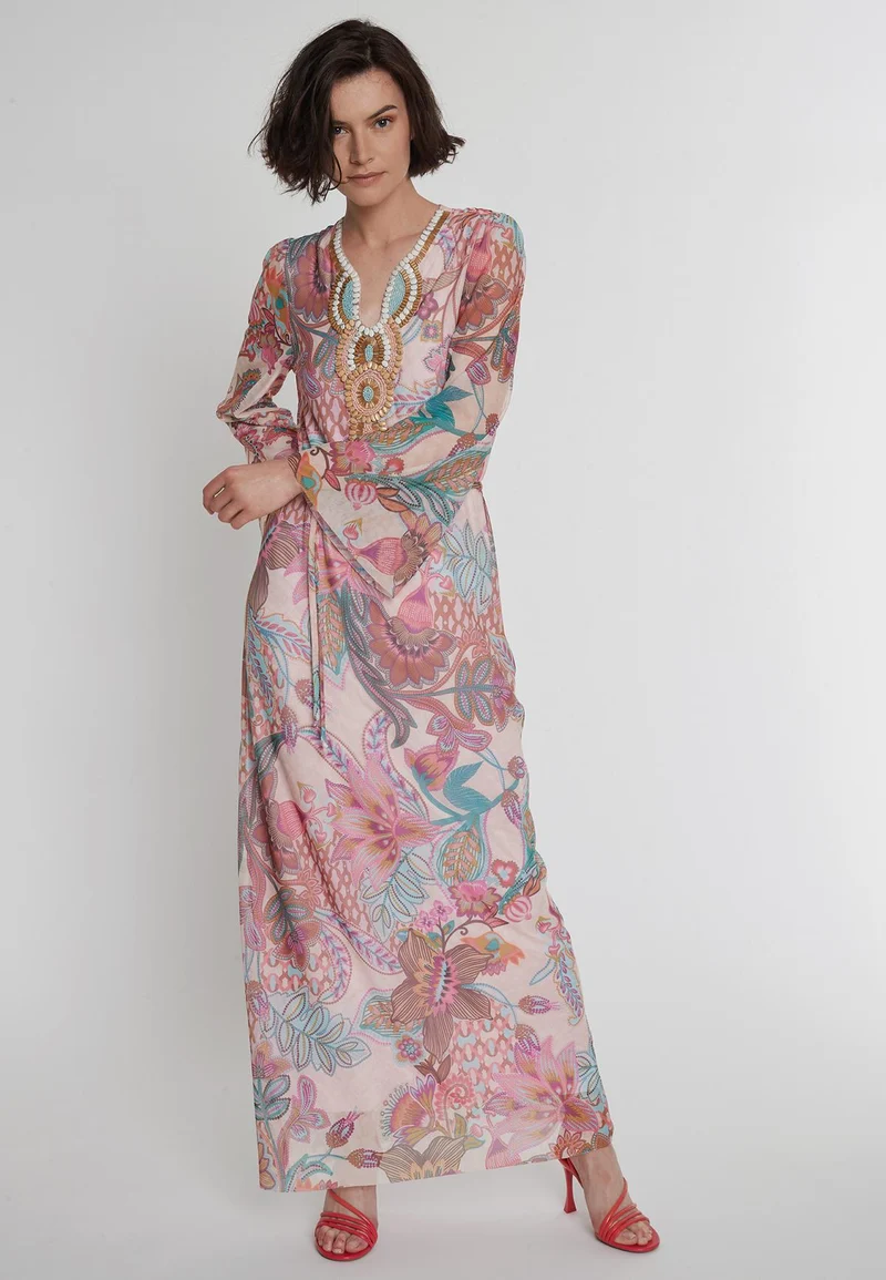 Kaftankleid Pelaroly