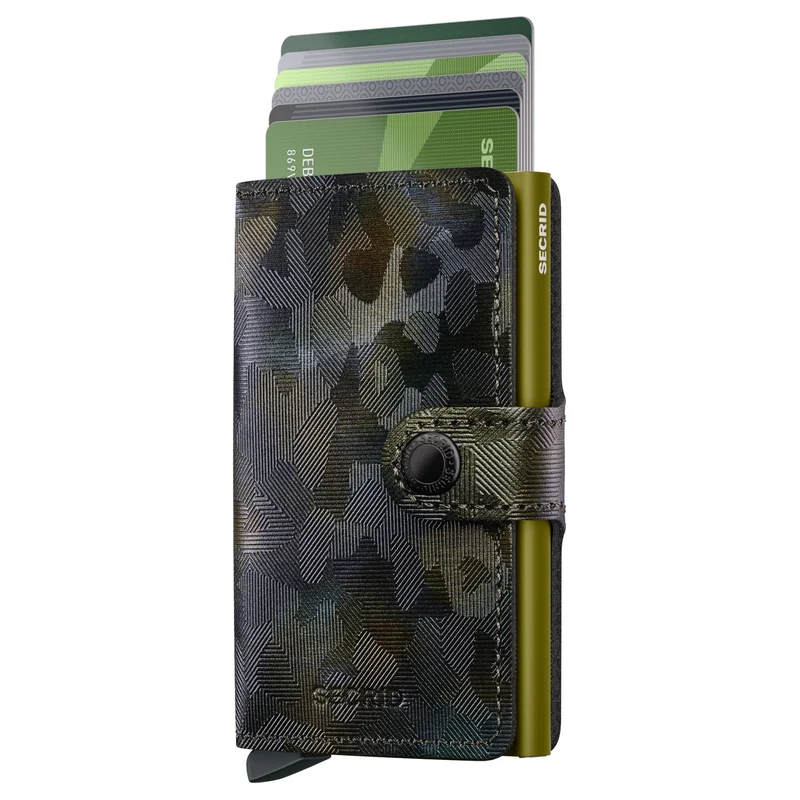 Secrid Jungle Miniwallet - Cartera RFID 6.5 cm (jungle moos)