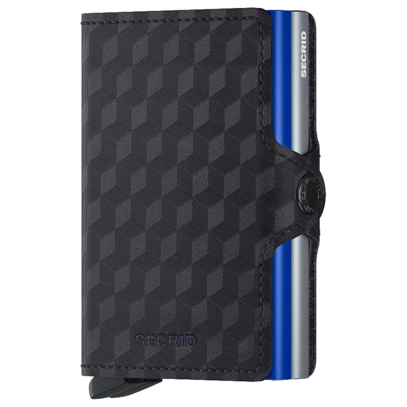 Secrid Optical Twinwallet - Cartera 16cc 10 cm RFID (titanium-blue)