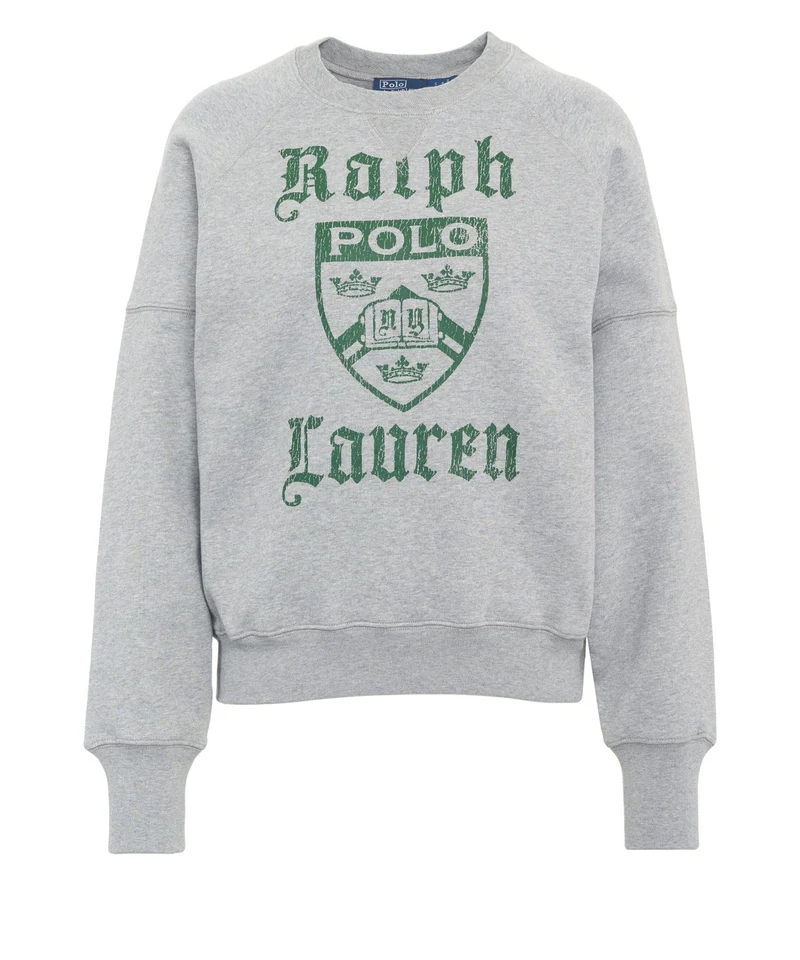 Sweatshirt con stampa logo