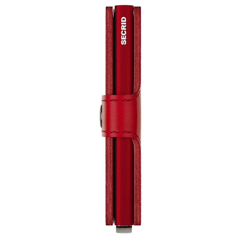 Secrid Original Miniwallet - Cartera RFID 6.5 cm (red-red)