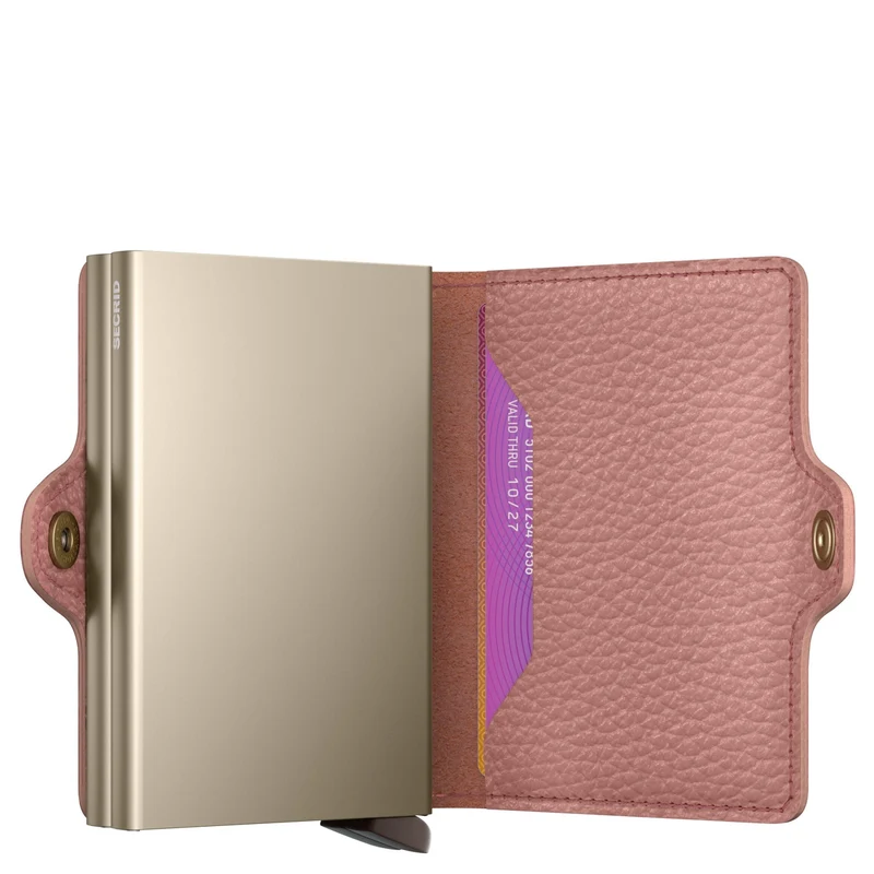 Secrid Twinwallet Pebble - Cartera 12cc 10.2 cm RFID (rose)