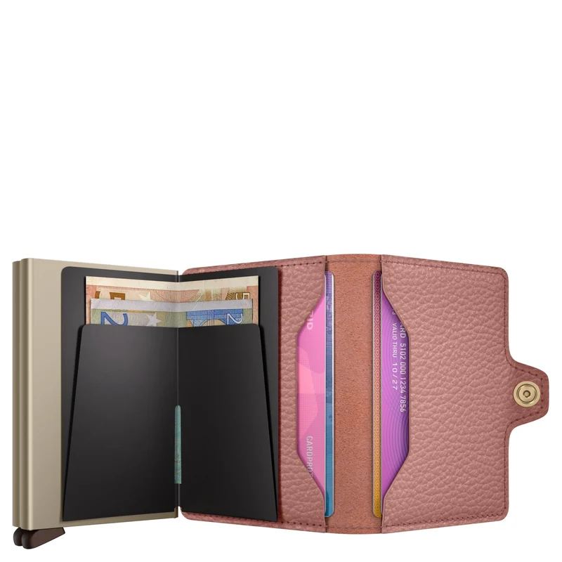 Secrid Twinwallet Pebble - Cartera 12cc 10.2 cm RFID (rose)