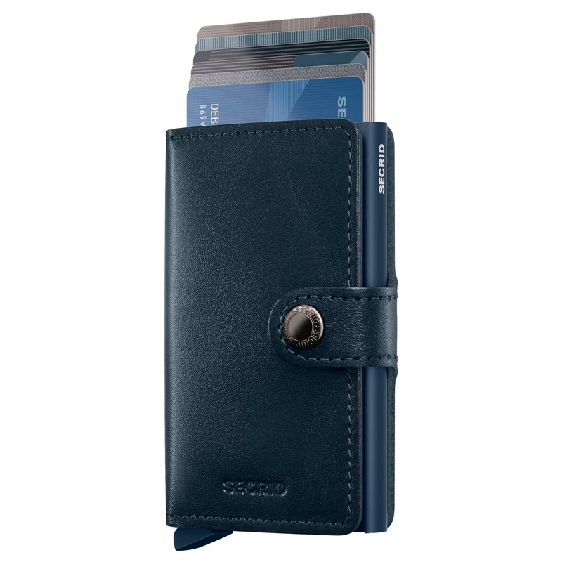 Secrid Original Miniwallet - Cartera RFID 6.5 cm (navy-navy)