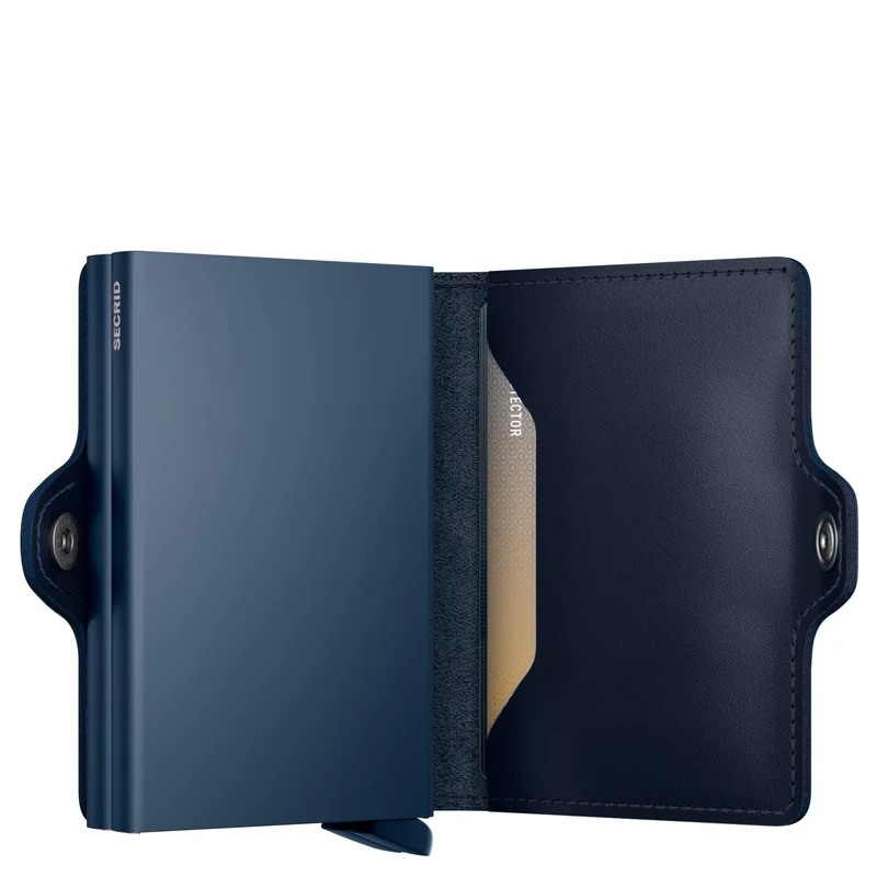 Secrid Original Twinwallet - Cartera RFID 7 cm (navy-navy)
