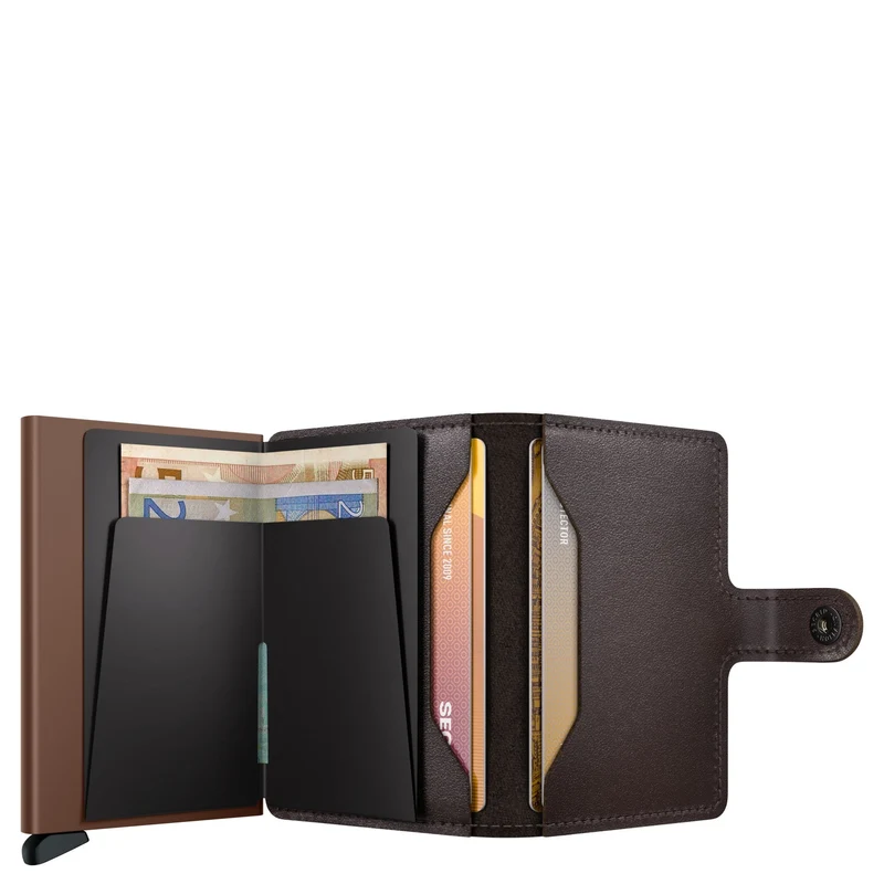Secrid Original Miniwallet - Cartera RFID 6.5 cm (brown)