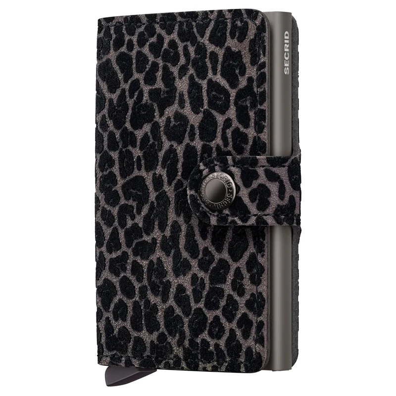 Secrid Miniwallet Leo - Cartera 6cc 10.2 cm RFID (grey)