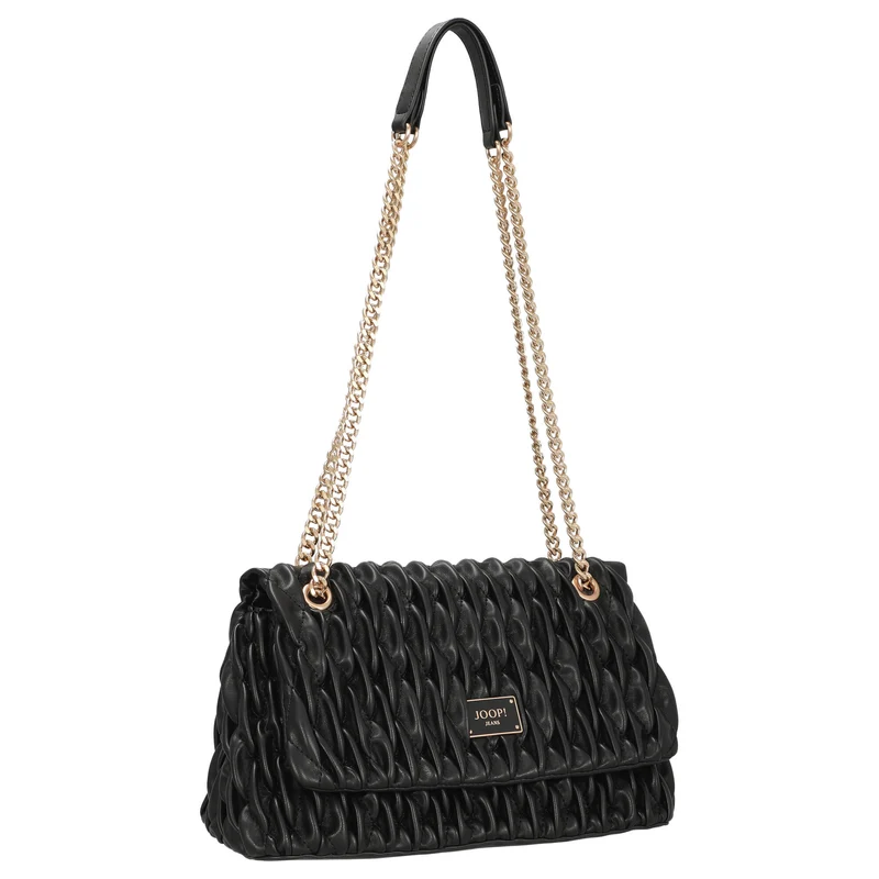 Joop Jeans Women Ruga Emma - Bolso de hombro S 29 cm (negro)