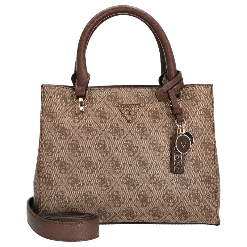 Guess Noelle ll - Bolso de mano (latte logo/brown)