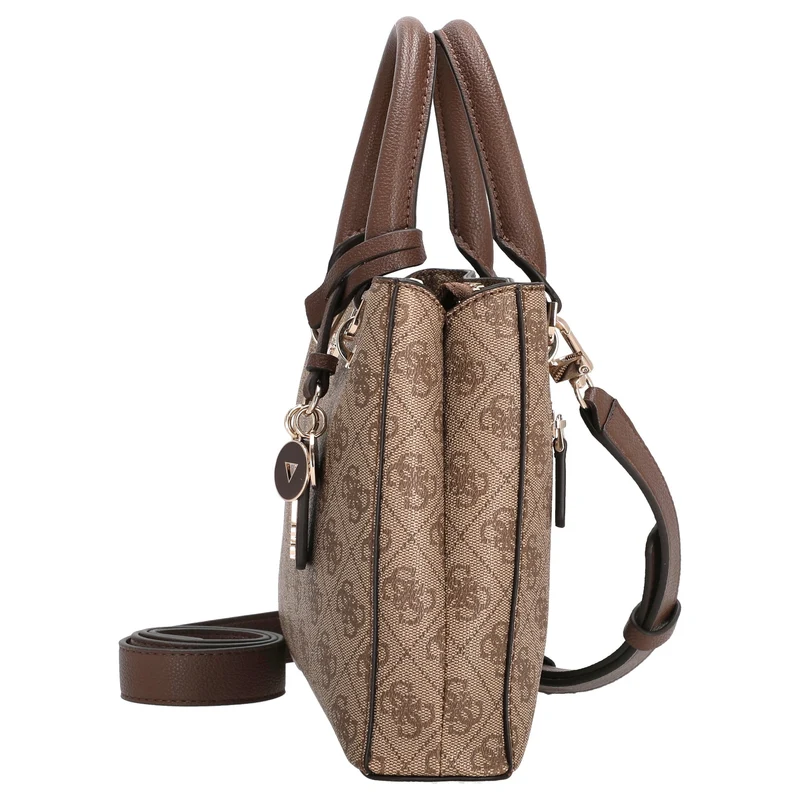 Guess Noelle ll - Bolso de mano (latte logo/brown)