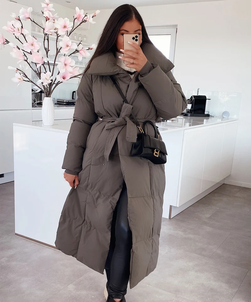 Oversize Parka Kyleih Grau