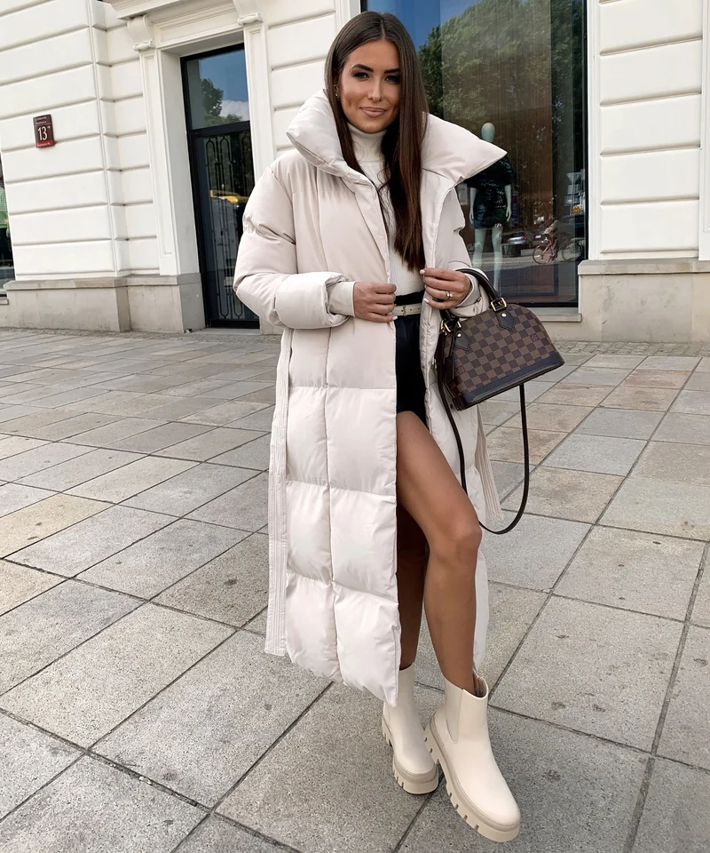 Oversize Parka Kyleih Beige