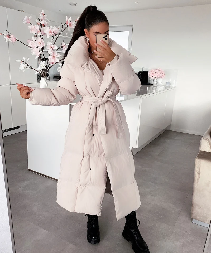 Oversize Parka Kyleih Beige