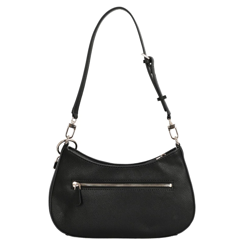 Guess Noelle II Top Zip - Bolso de hombro 28 cm (black)