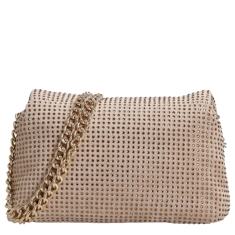 Liu Jo Lapuffy - Bolso bandolera XS 14 cm (neutro/brass gold)