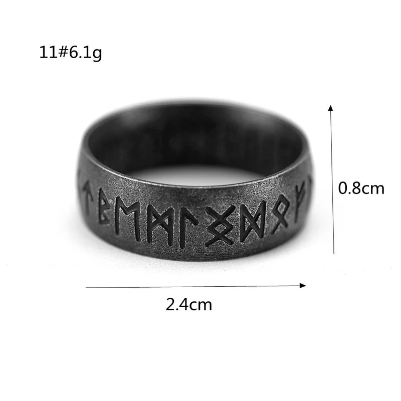 Punk-Buchstabenring für Herren
