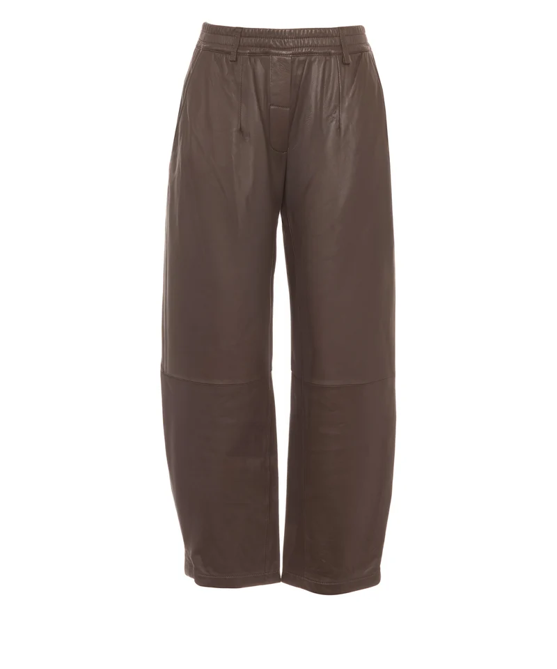 Pantaloni in pelle 'Mia'