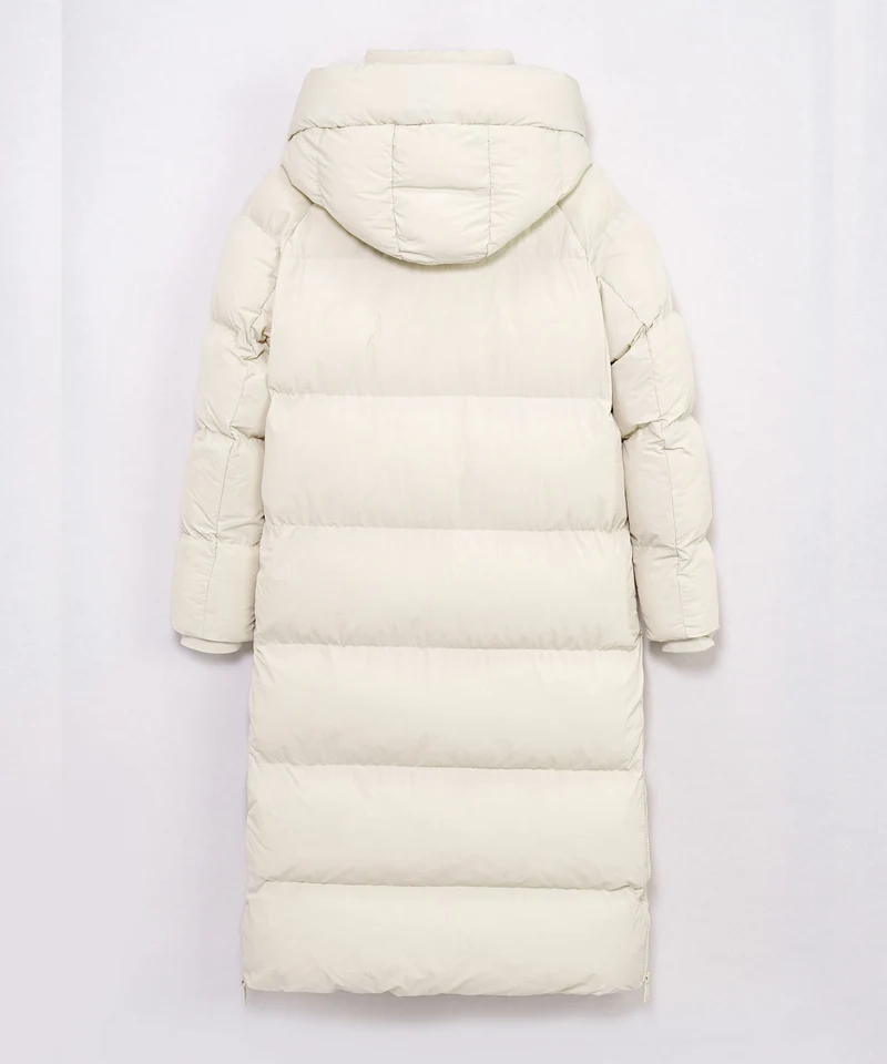 Oversize Jacke Addie Lang Beige