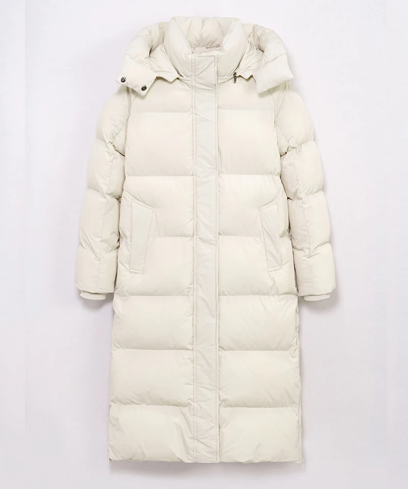 Oversize Jacke Addie Lang Beige