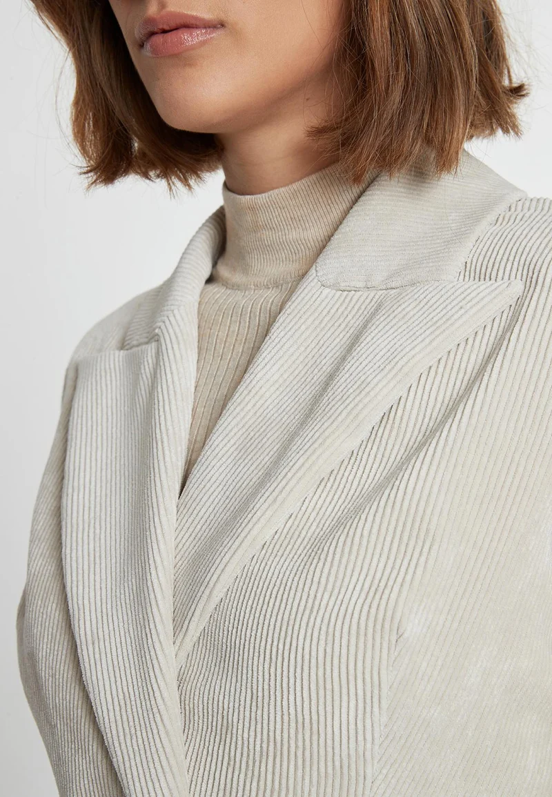 Cord Blazer Sasea