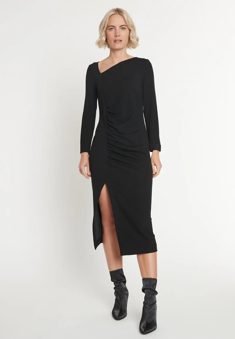 Gerafftes Kleid Mepia