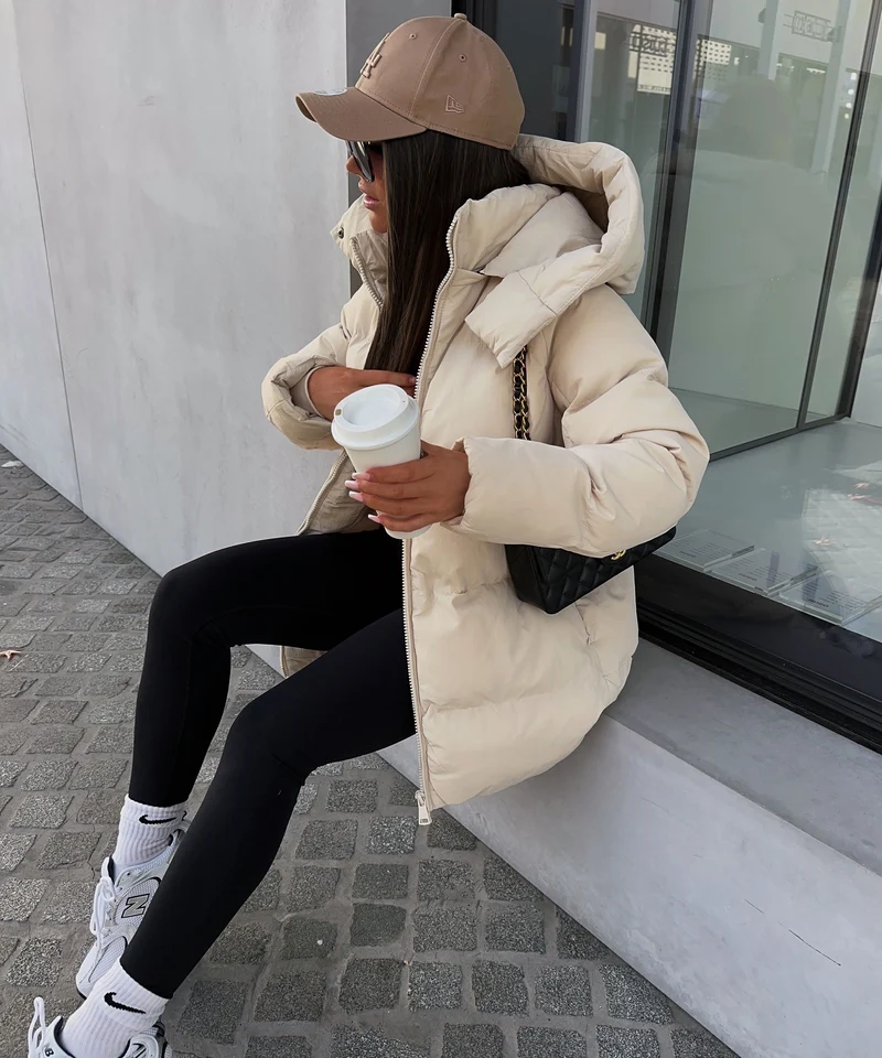 Jacke Addie Beige