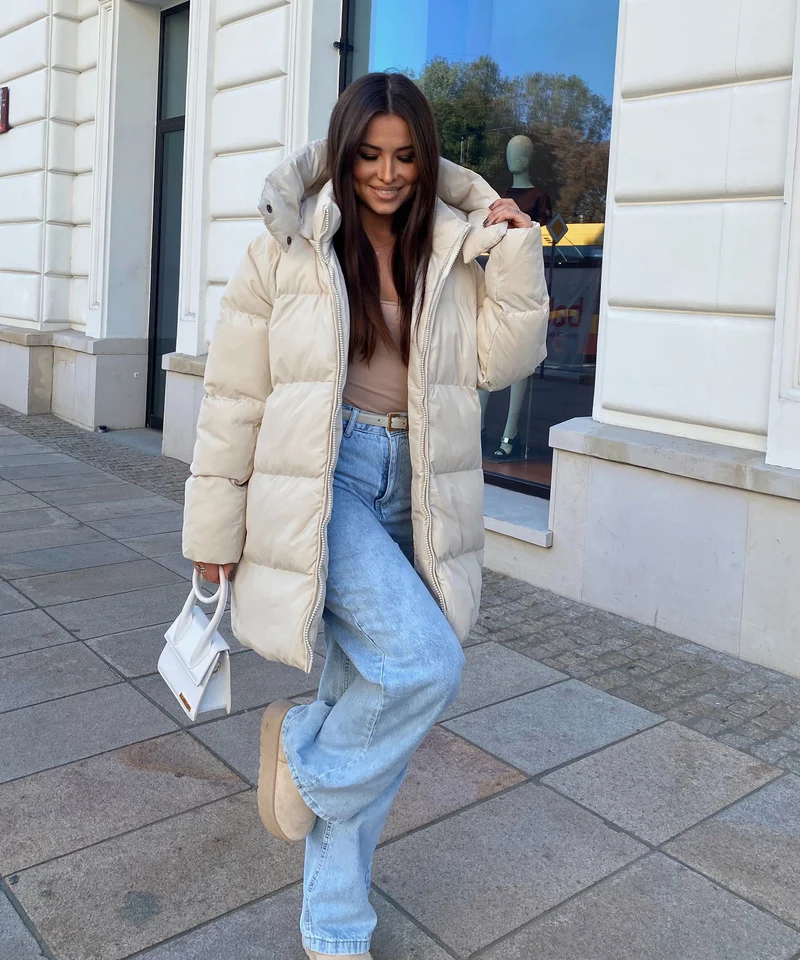 Jacke Addie Beige
