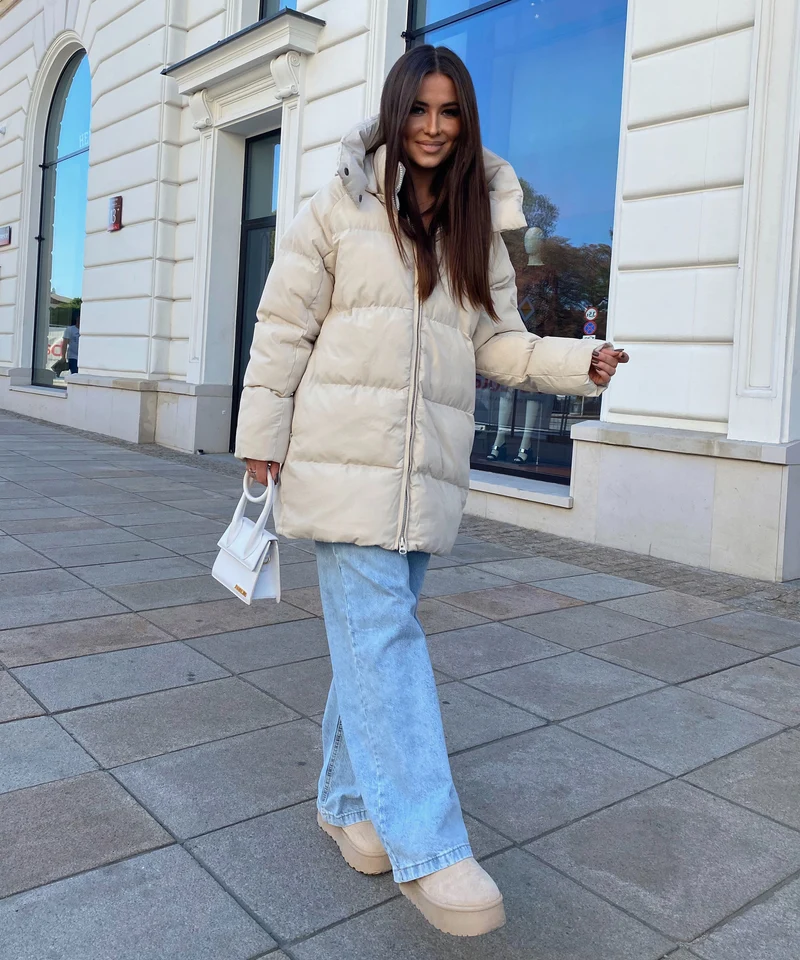 Jacke Addie Beige