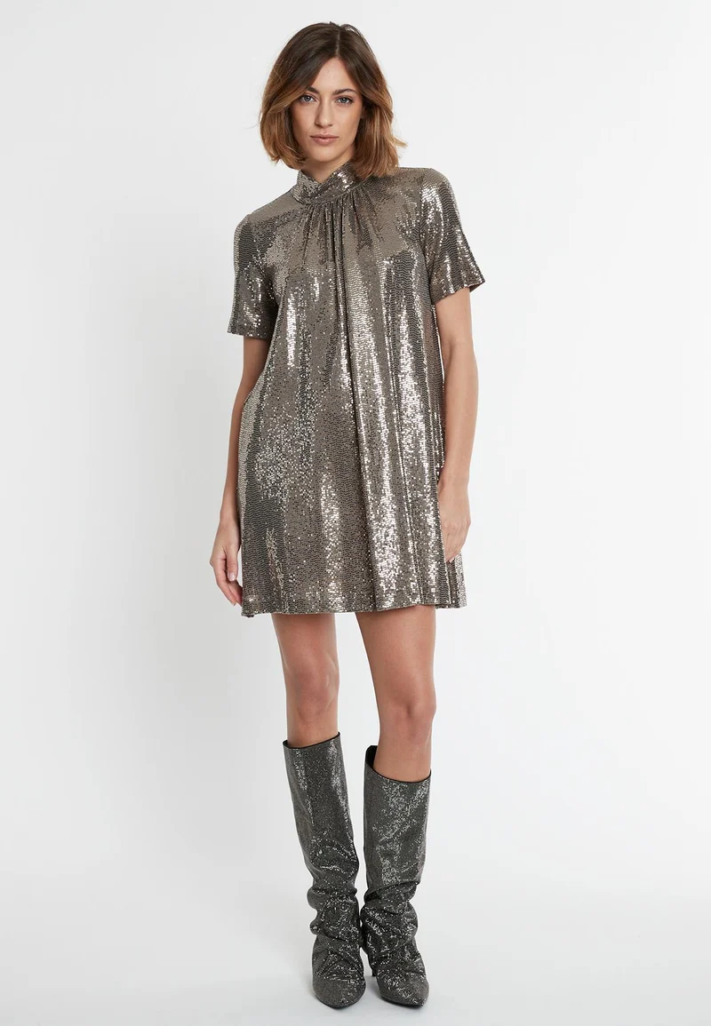 Pailletten Minikleid Sagena