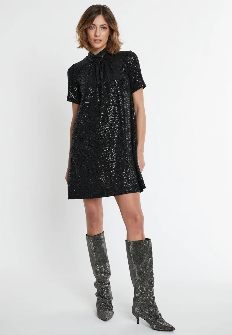 Pailletten Minikleid Sagea